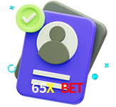 Tornar-se um membro do 65X Bet é muito simples